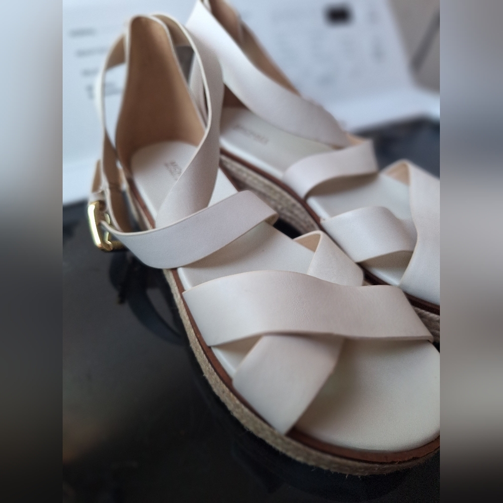Michael kors platform espadrille sandals